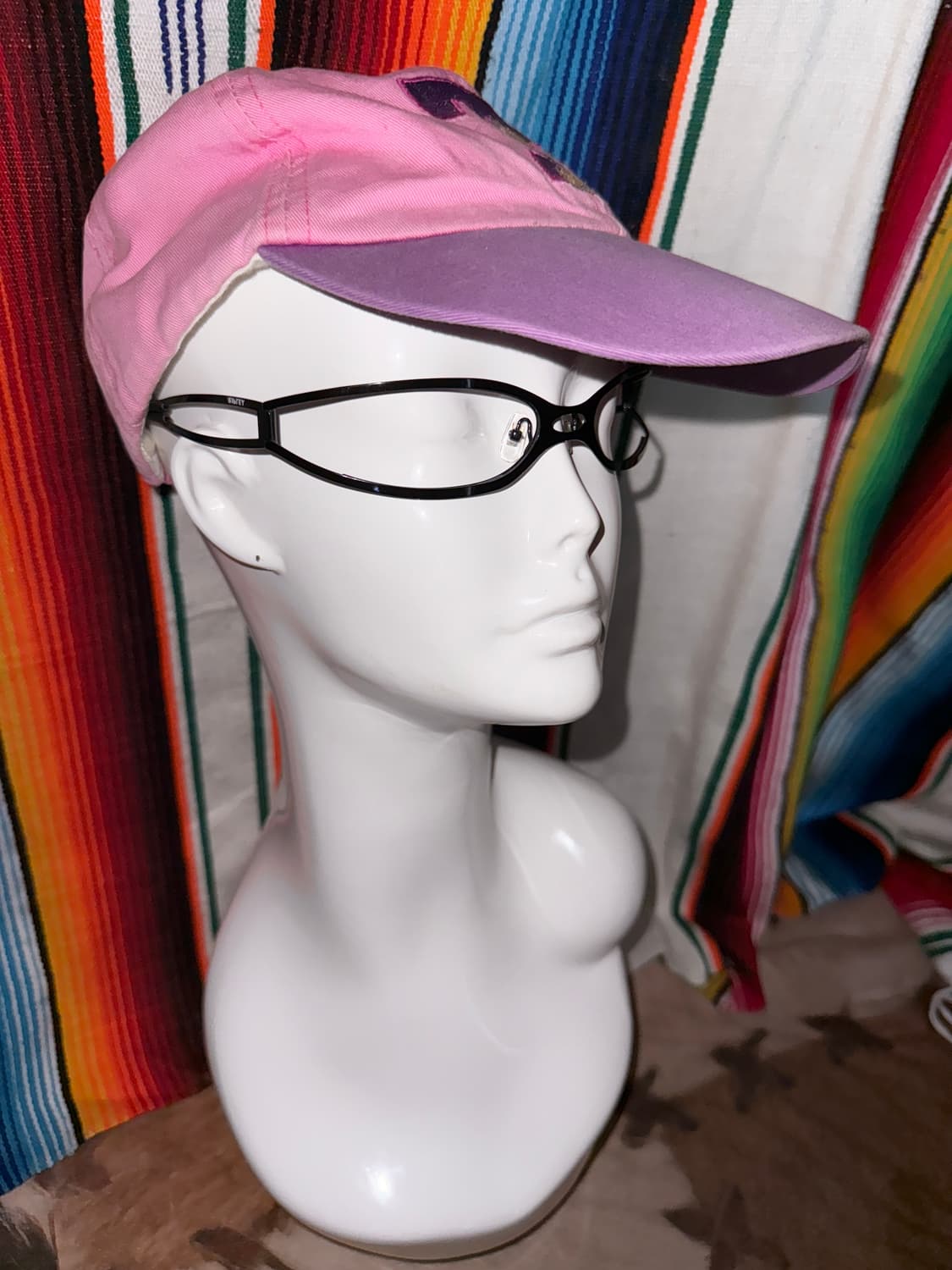 Black two oval frame curved Glasses 상품이미지1