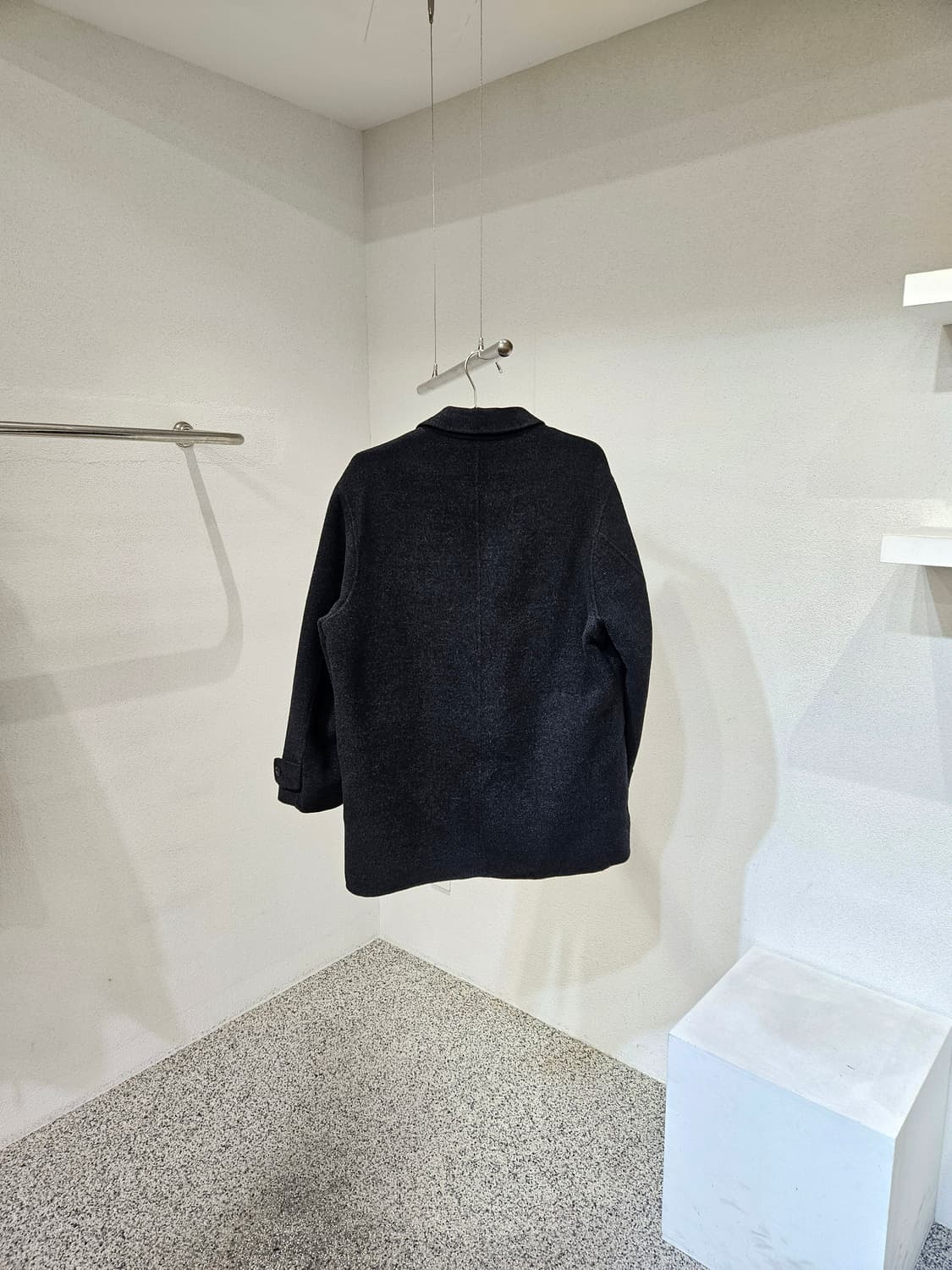 모직 싱글 코트 상품이미지2