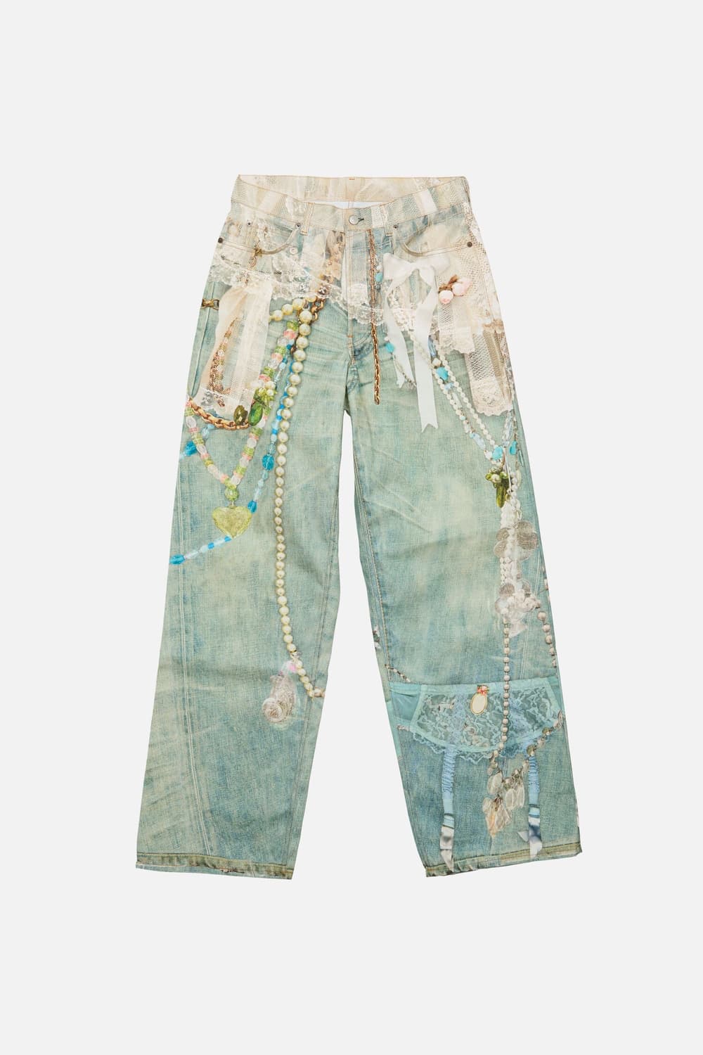 Acne Studios 트롱프뢰유 루즈핏 진 - 1981 상품이미지1