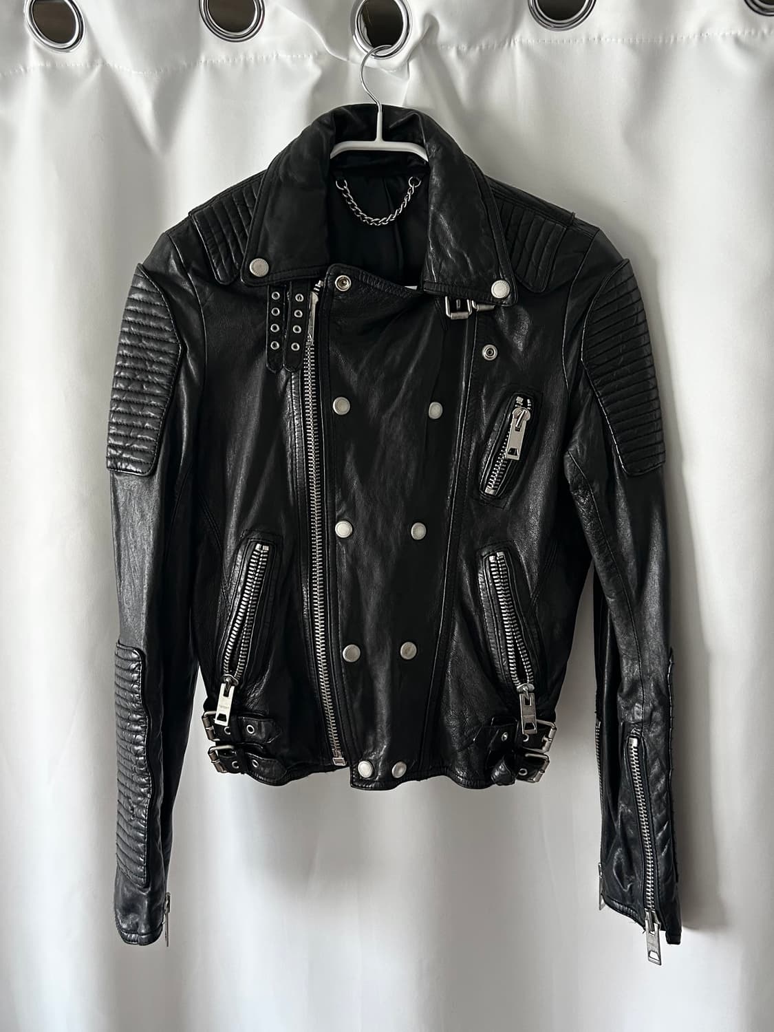 램스킨 바이커 자켓 상품이미지1