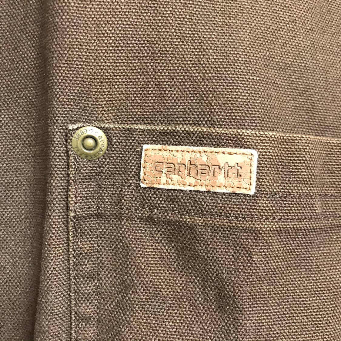 칼하트 캔버스 블랑킷 커버울 워크 셔츠 자켓 상품이미지3