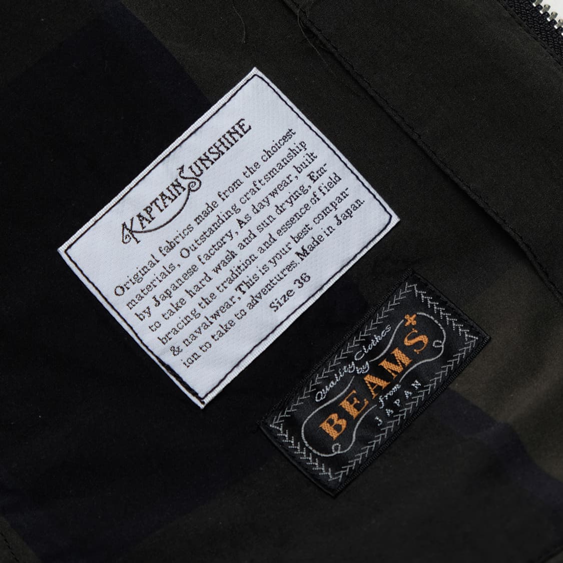 X BEAMS PLUS check blouson  상품이미지7