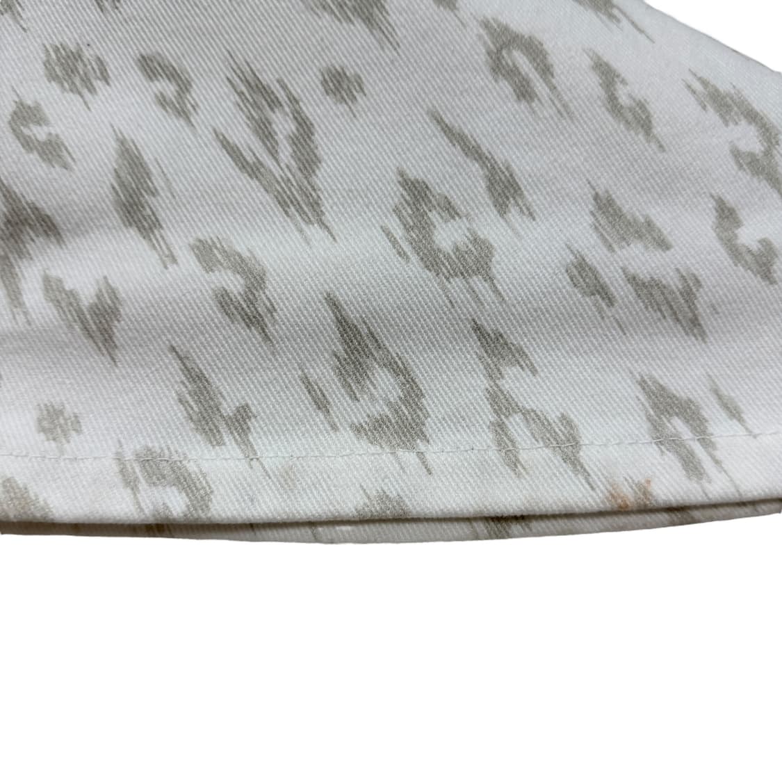 헤리틱 레오파드 호피 부츠컷 데님팬츠 바지 화이트 상품이미지6