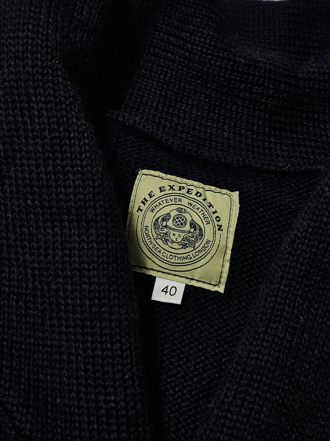 노스씨클로딩 숄카라 니트 가디건 40  상품이미지4