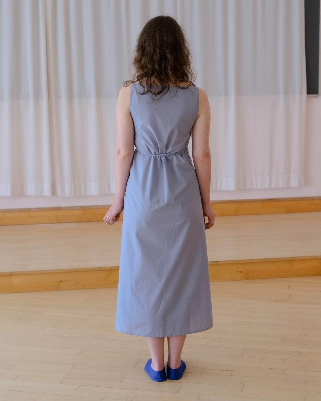 [XS,S,M]베이스레인지 Decti 드레스/넬슨 블루 상품이미지2