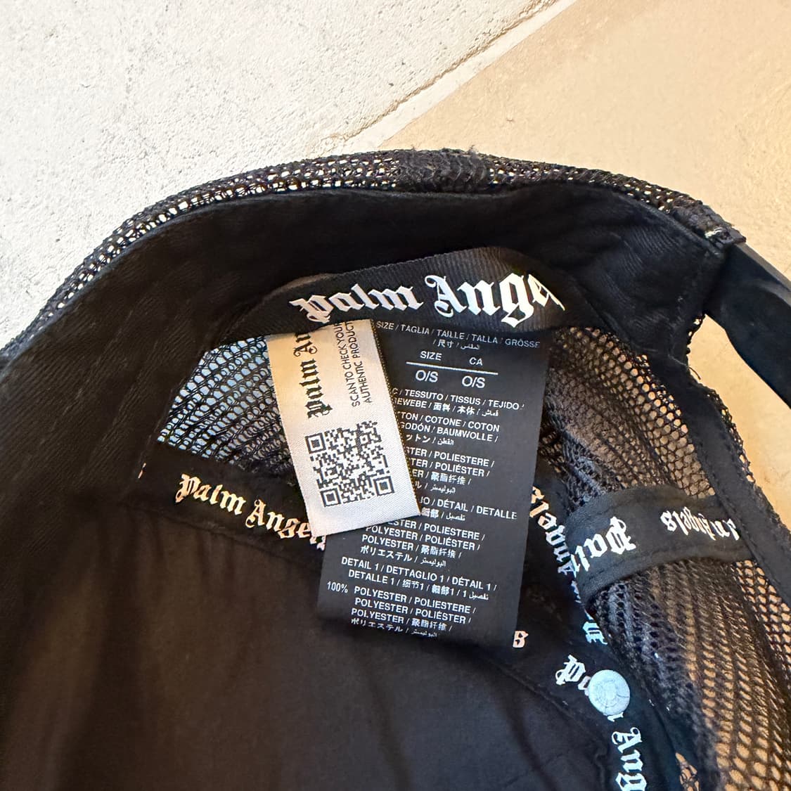 팜 엔젤스 커브드 로고 매쉬 캡 상품이미지4