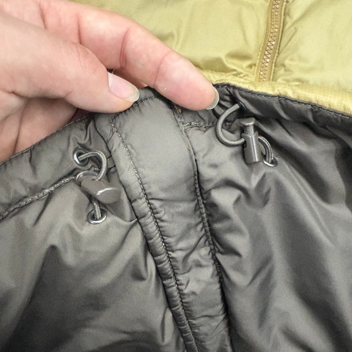 (95)노스페이스 700 눕시 패딩 조끼 브라운 상품이미지6