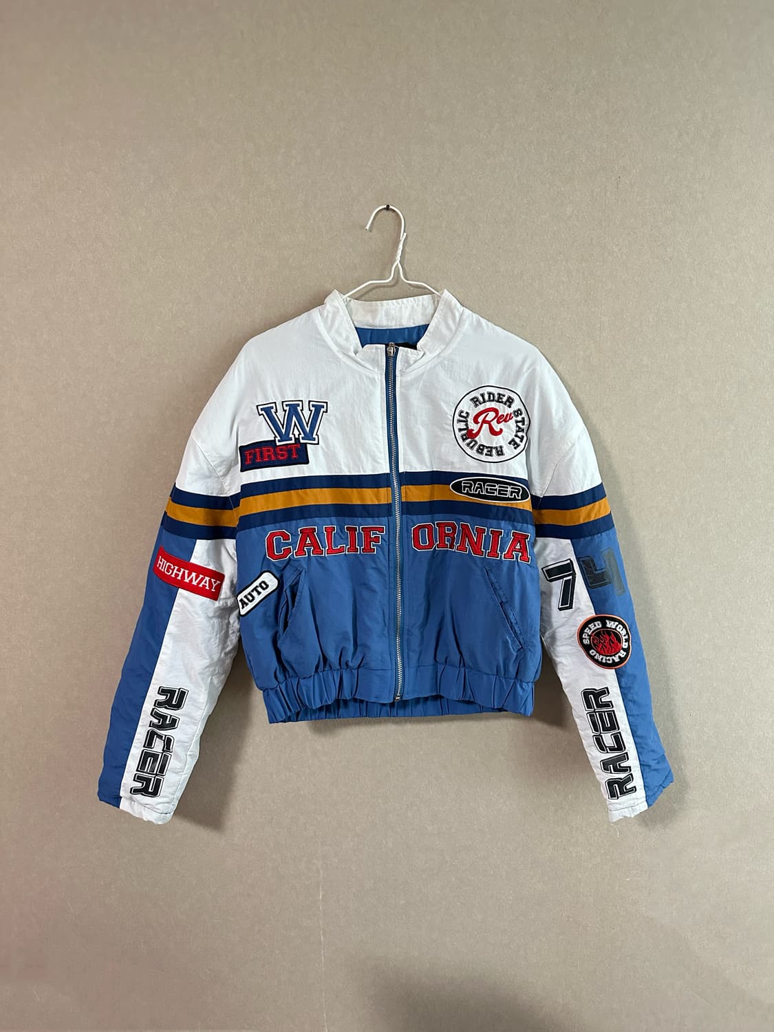 Racer oversized jacket XS 상품이미지3