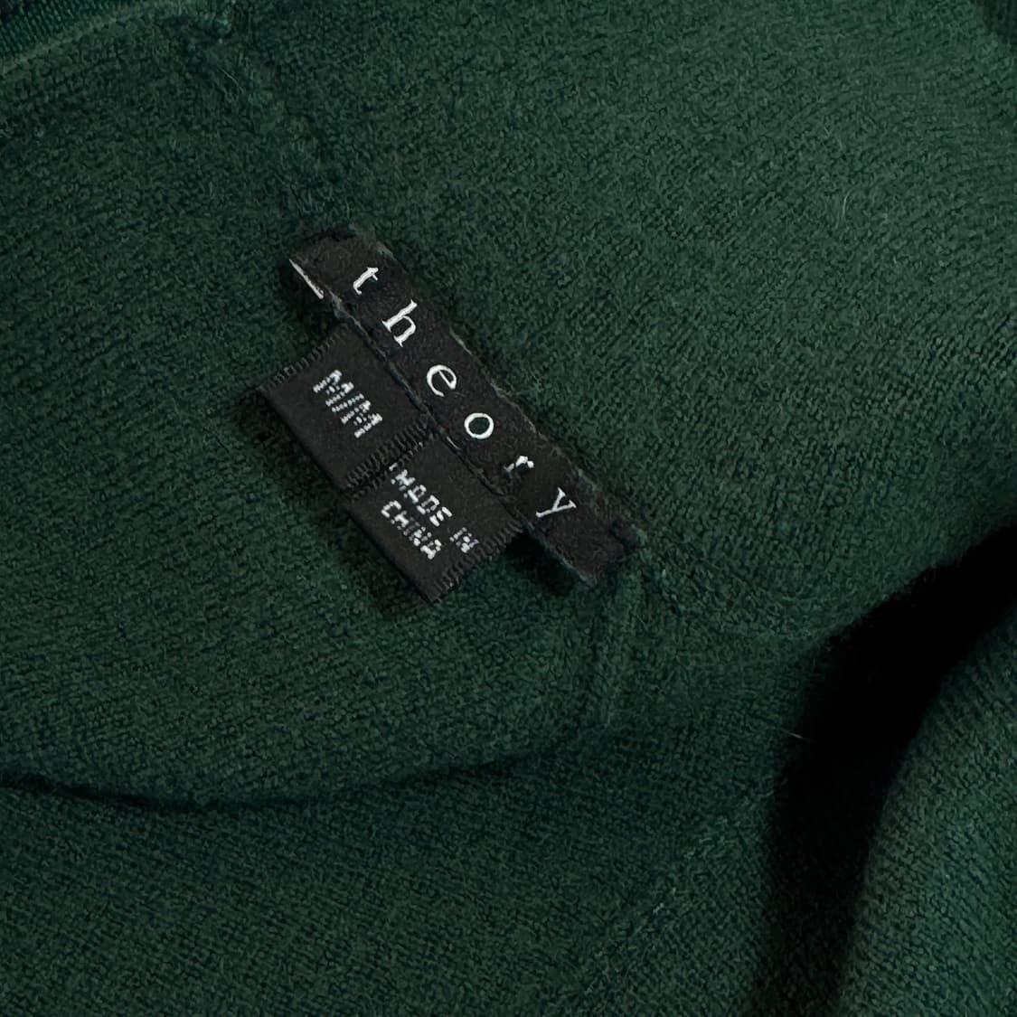 띠어리 메리노 울100 모크넥 니트 탑 상품이미지2