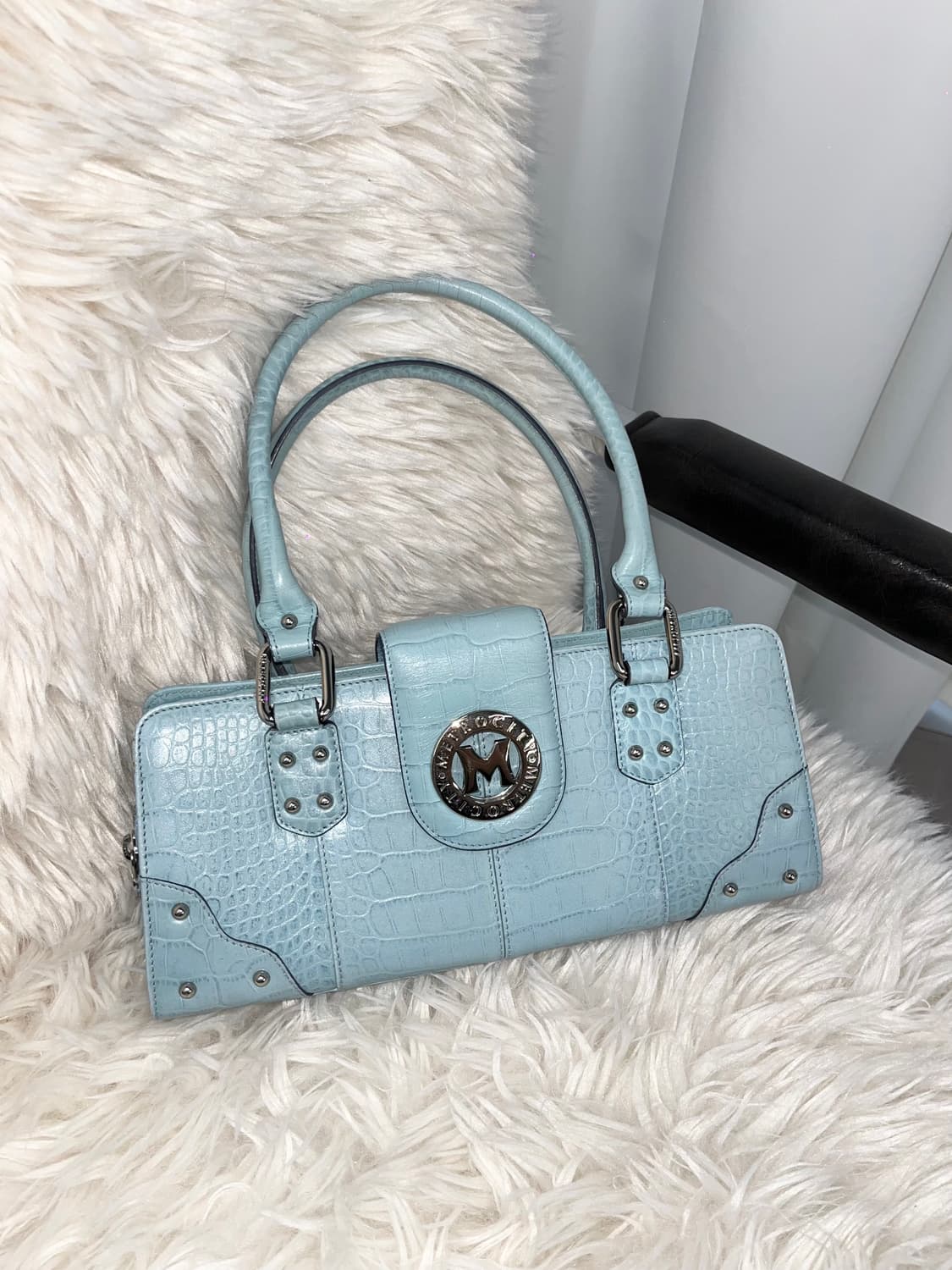 Metro City sky blue shoulder bag 상품이미지1