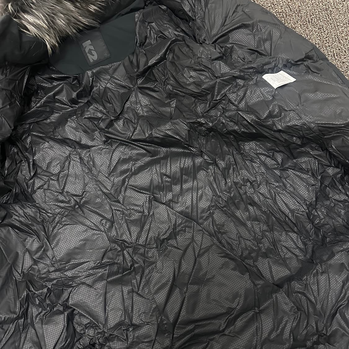 K2 케이투 엘리스 여성 구스다운 롱패딩 블랙 115(3XL) 상품이미지7