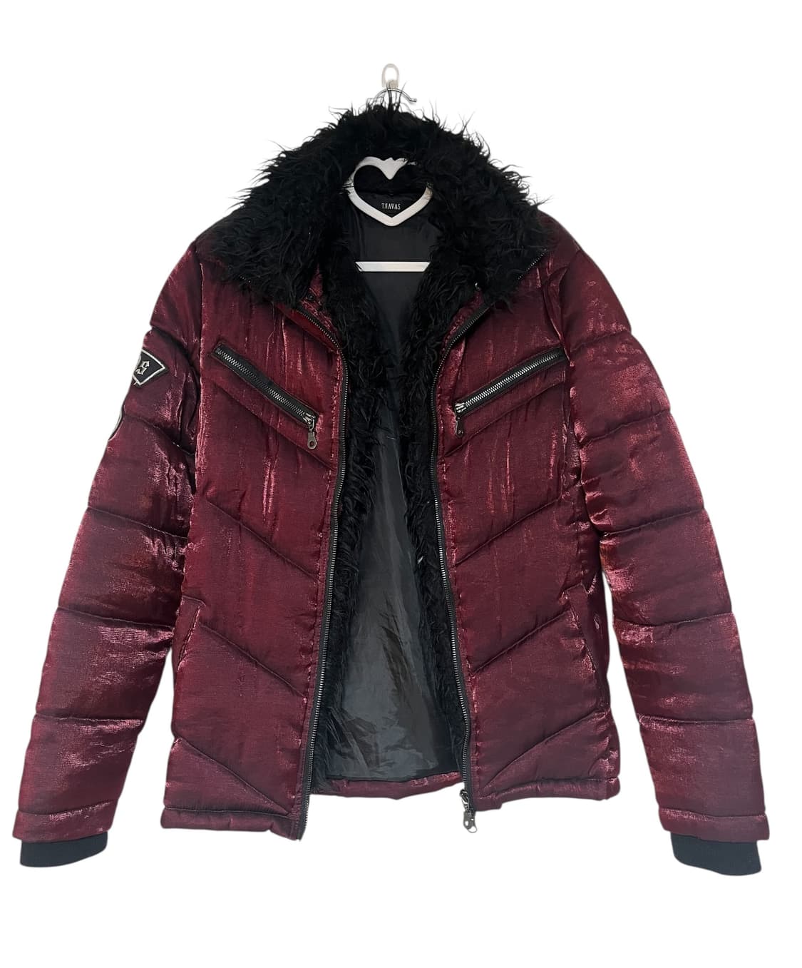 TRAVAS punk fur down jacket 상품이미지1