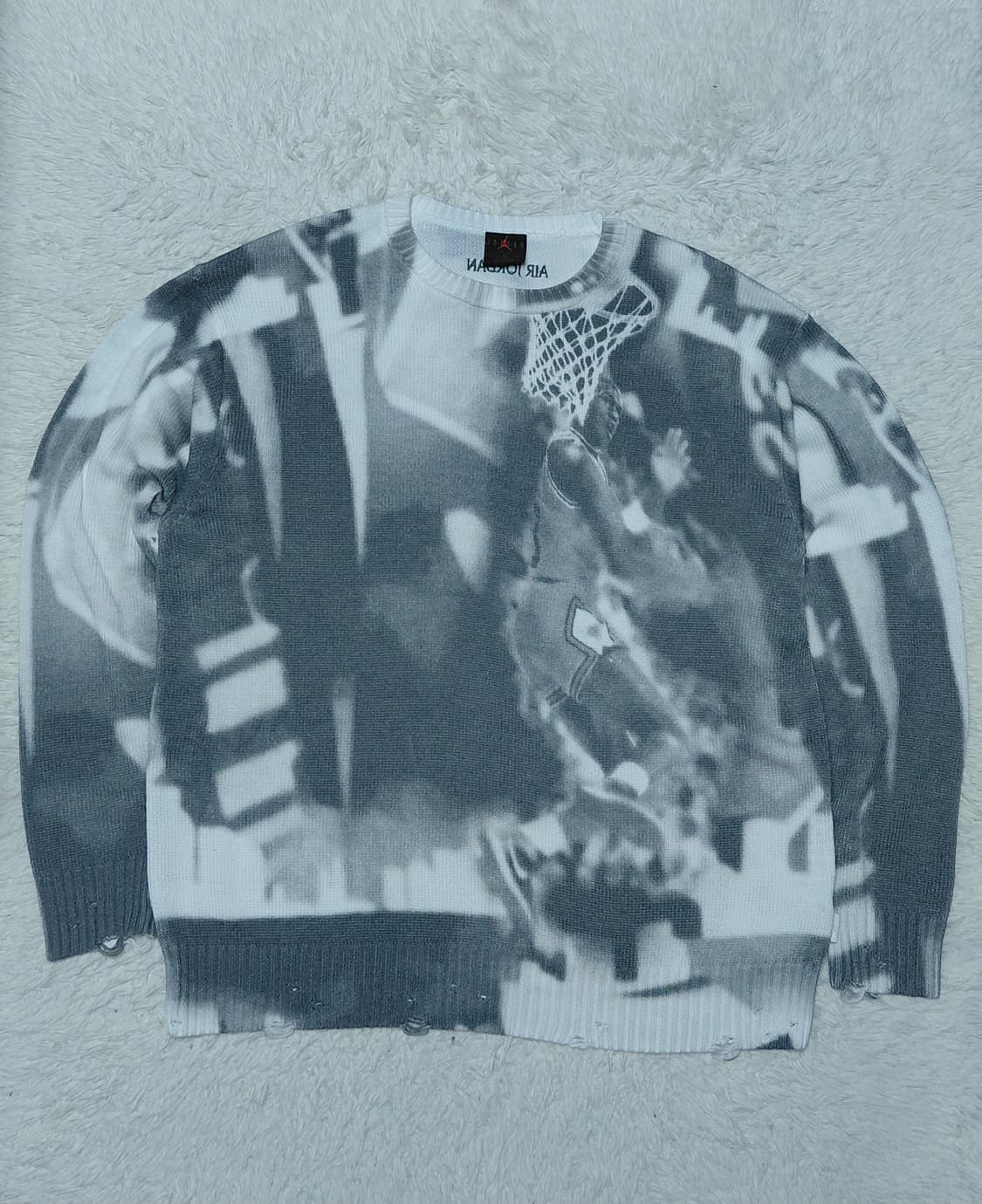 나이키 에어 조던 니트 스웨터 XL (루즈핏) 상품이미지1