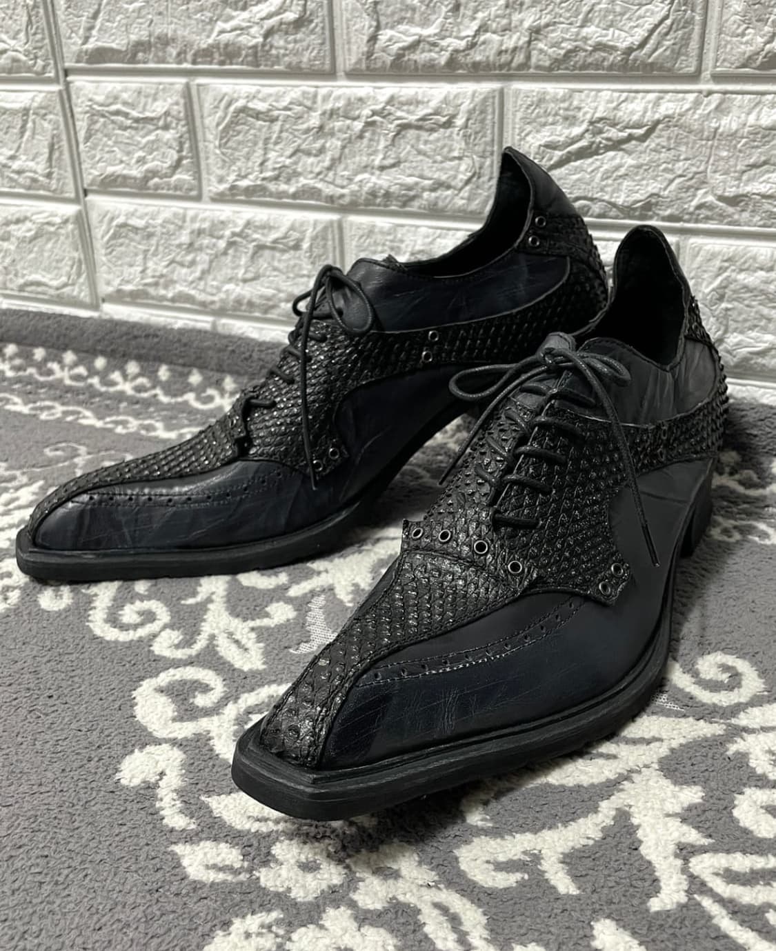 boredom 00's 레더 구두 상품이미지1