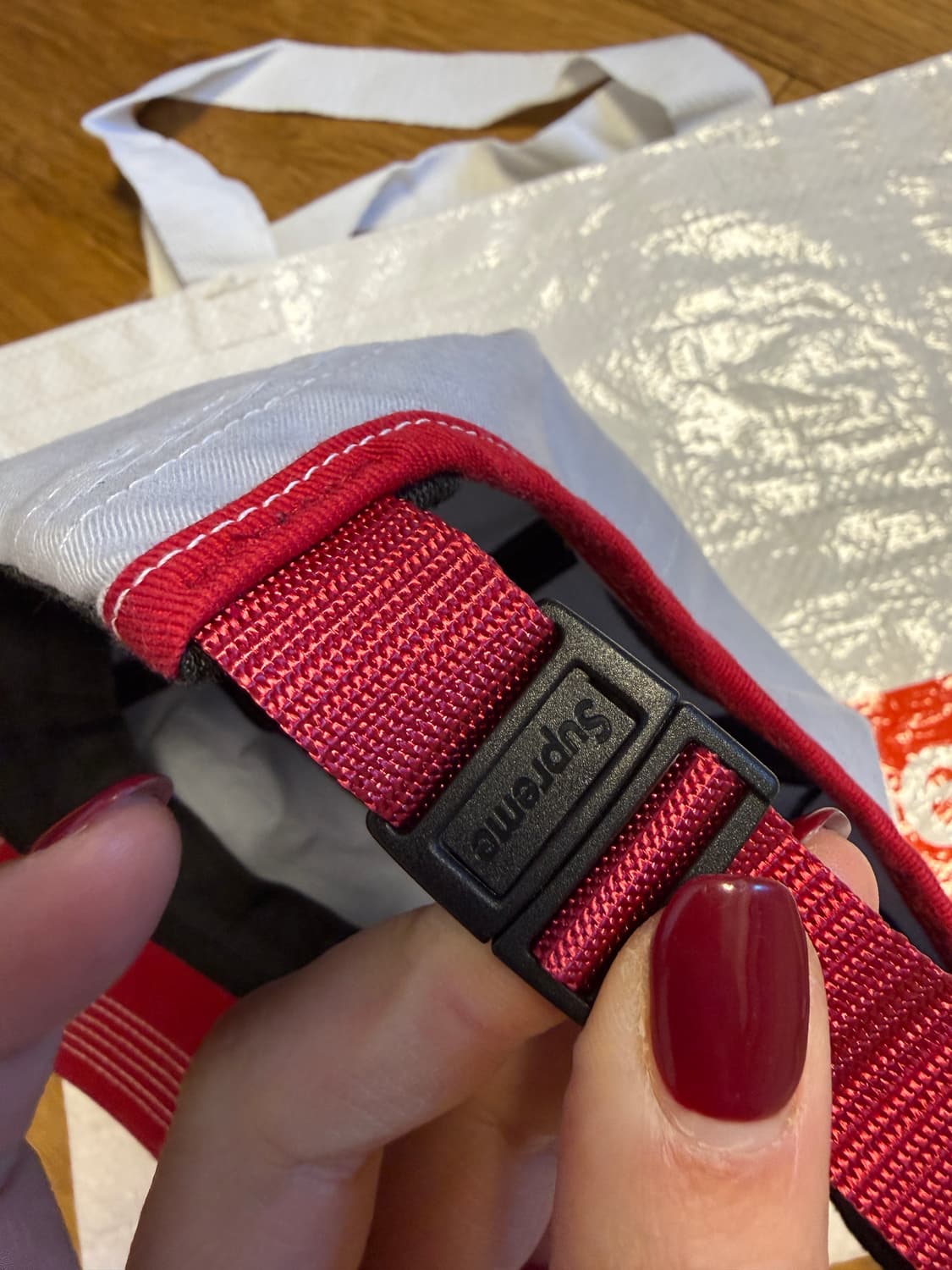 슈프림 투톤 트윌 캠프캡 상품이미지4