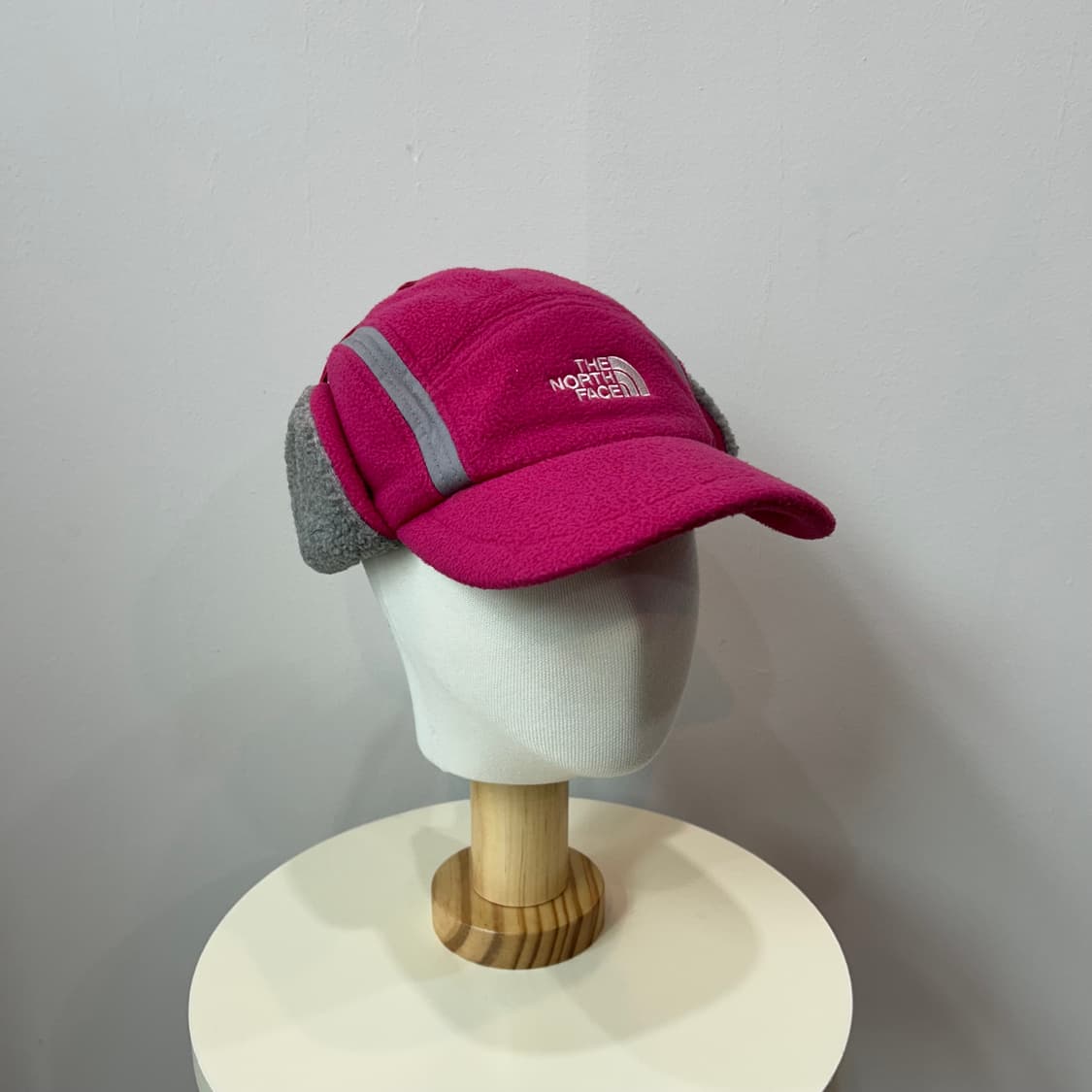 노스페이스 핑크 플리스 이어플랩 캡 상품이미지6