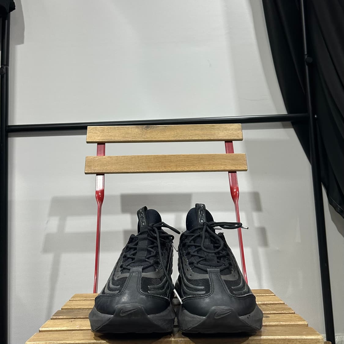 285) 나이키 운동화 남성 남자 에어맥스 줌 950 블랙 메탈릭 실버 상품이미지2