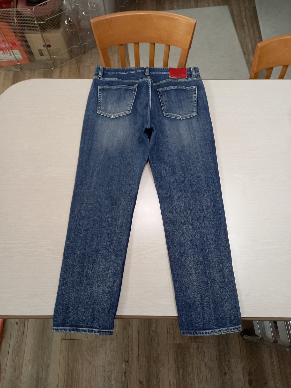 33 Mod9 Kor Mod4 워싱 스판 슬림일자진 33-433 상품이미지2