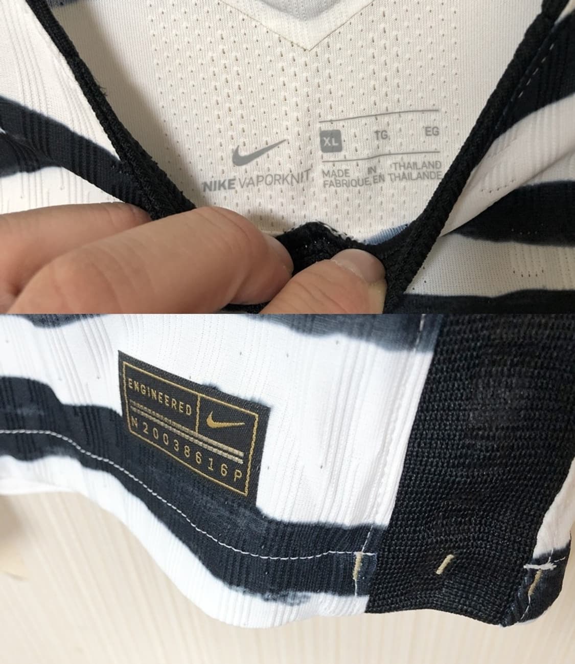 나이키 20-22 대한민국축구국대 어웨이 지급용 베이어니트 XL(95)W 상품이미지4