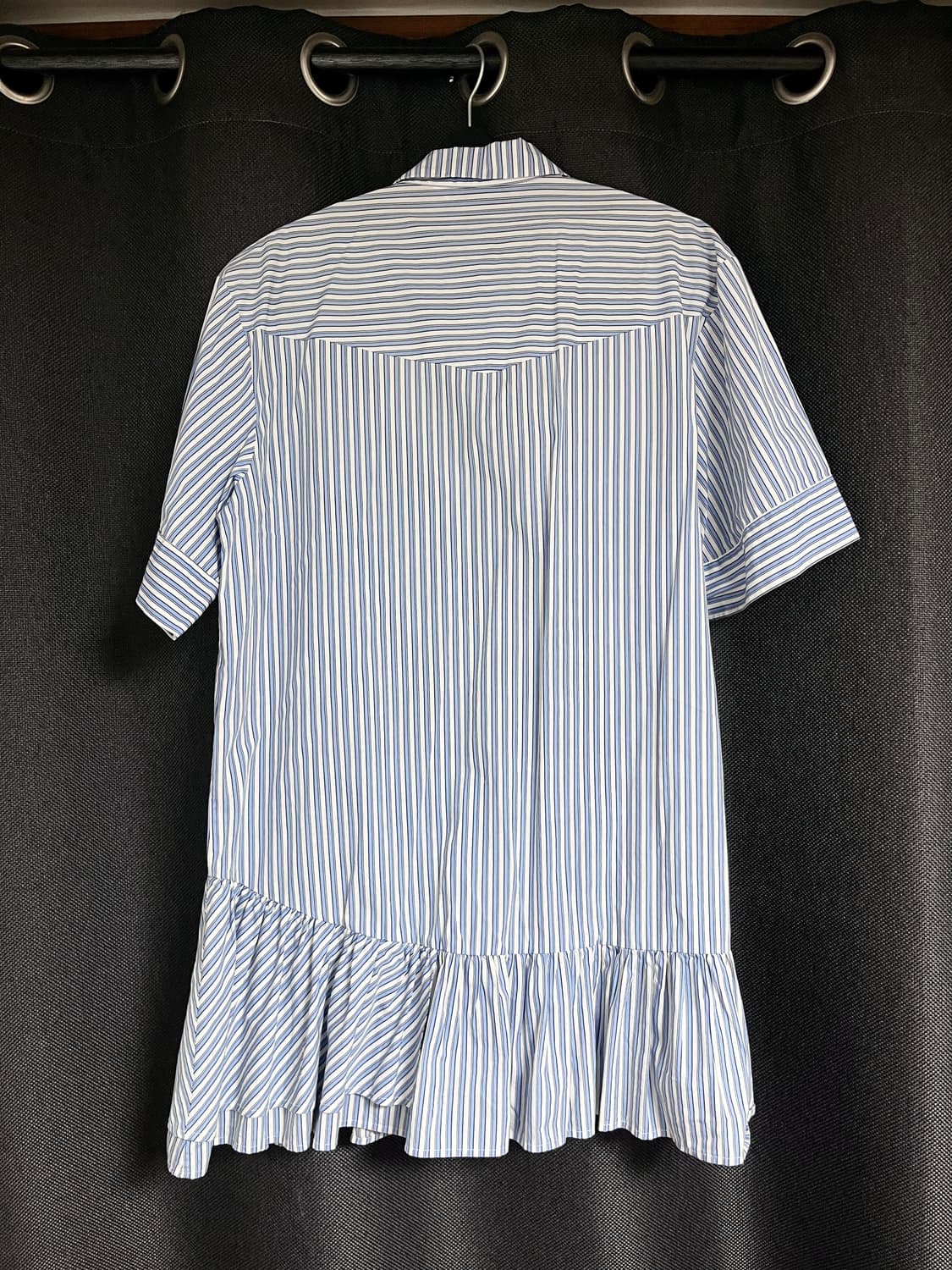 자라 스트라이프 셔츠 원피스 상품이미지2