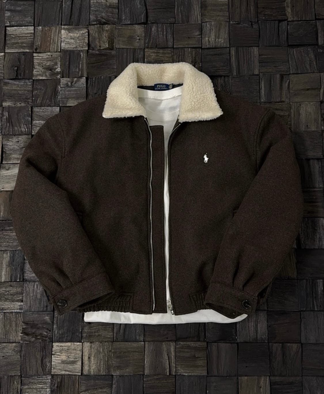 폴로 양털 무스탕 상품이미지1