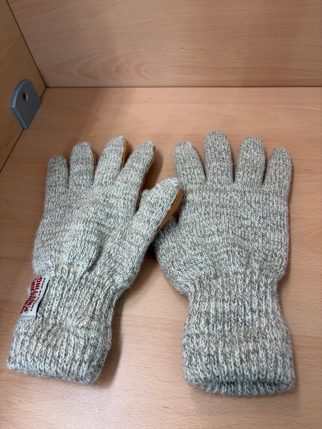 뉴베리니팅 사슴가죽 장갑 오트밀 ml 상품이미지1