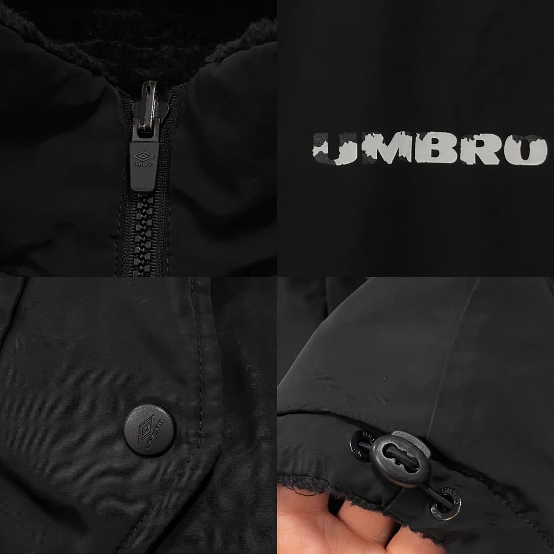 엄브로 리버시블 퍼 후리스 점퍼 상품이미지7