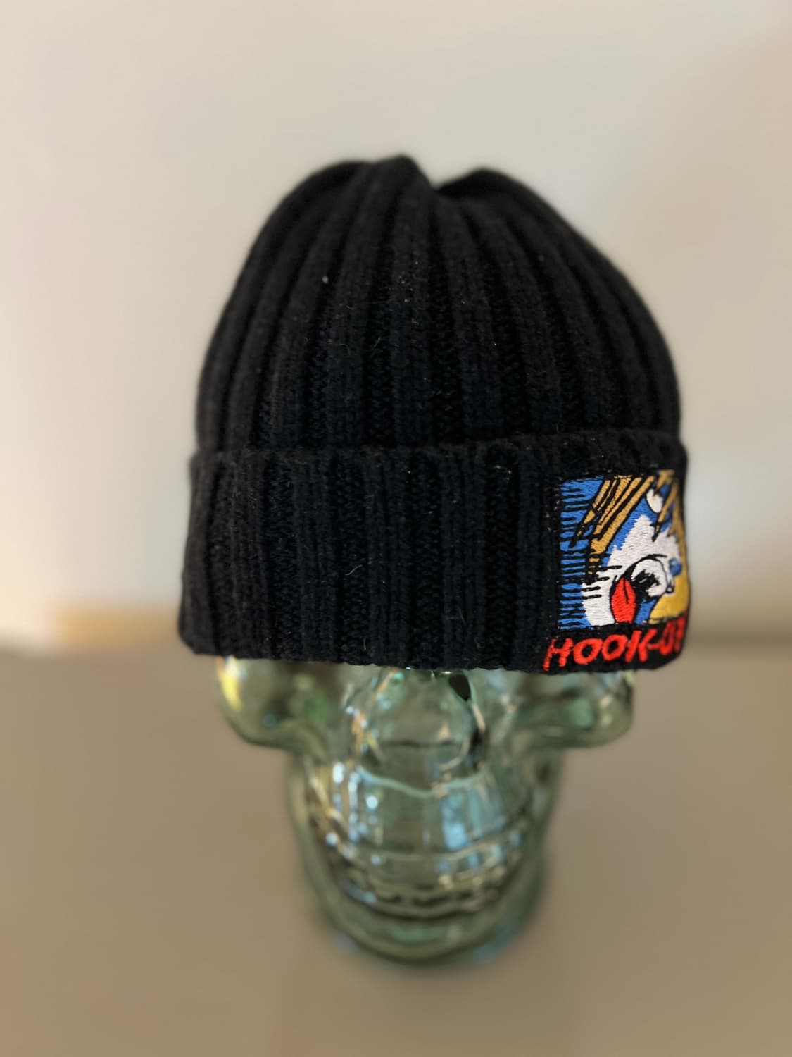 빈티지 Hook-Ups 90s 애니메이션 패치 니트 비니 상품이미지7