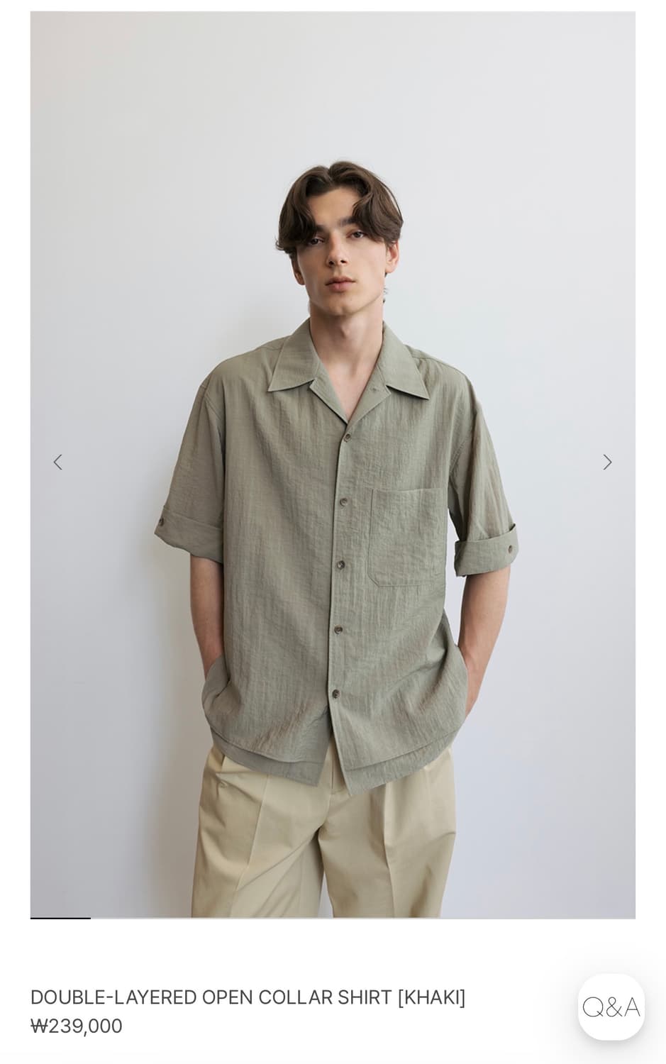 르17 셉템버(LE17) 남자 반팔셔츠 상품이미지2