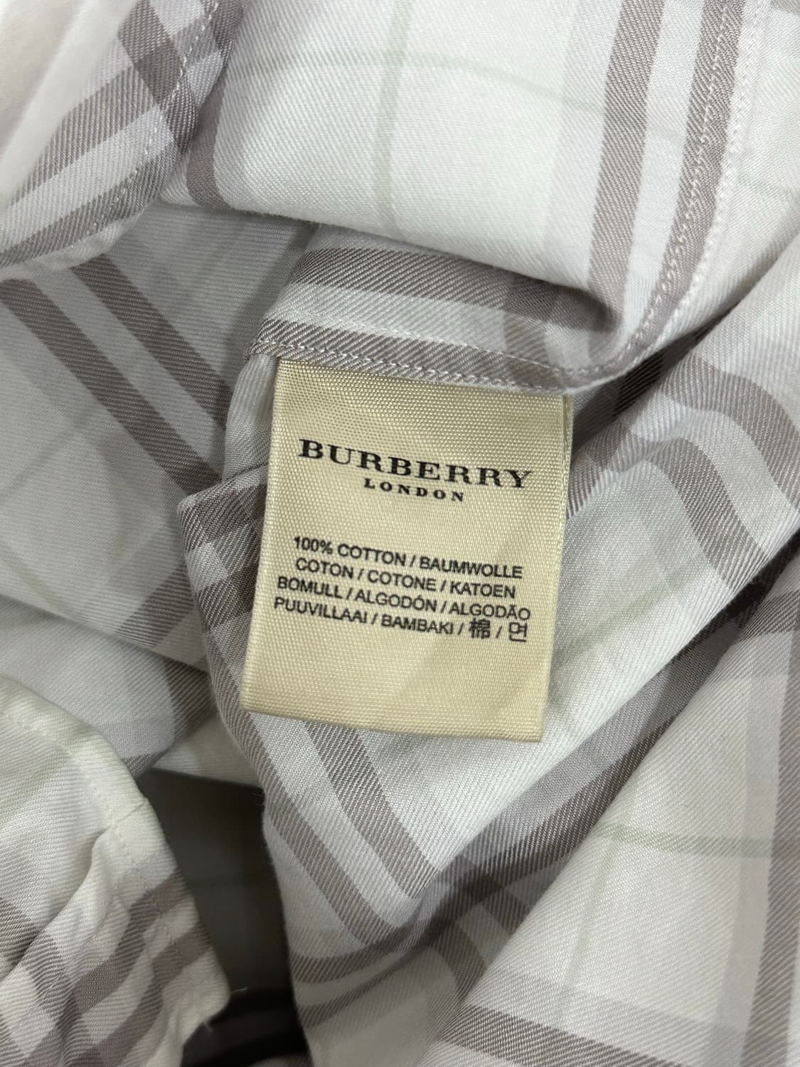 버버리 남성 남방 상품이미지8