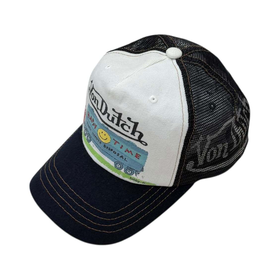 본더치 해피 타임 Y2K 메쉬 트러커캡 모자 상품이미지2