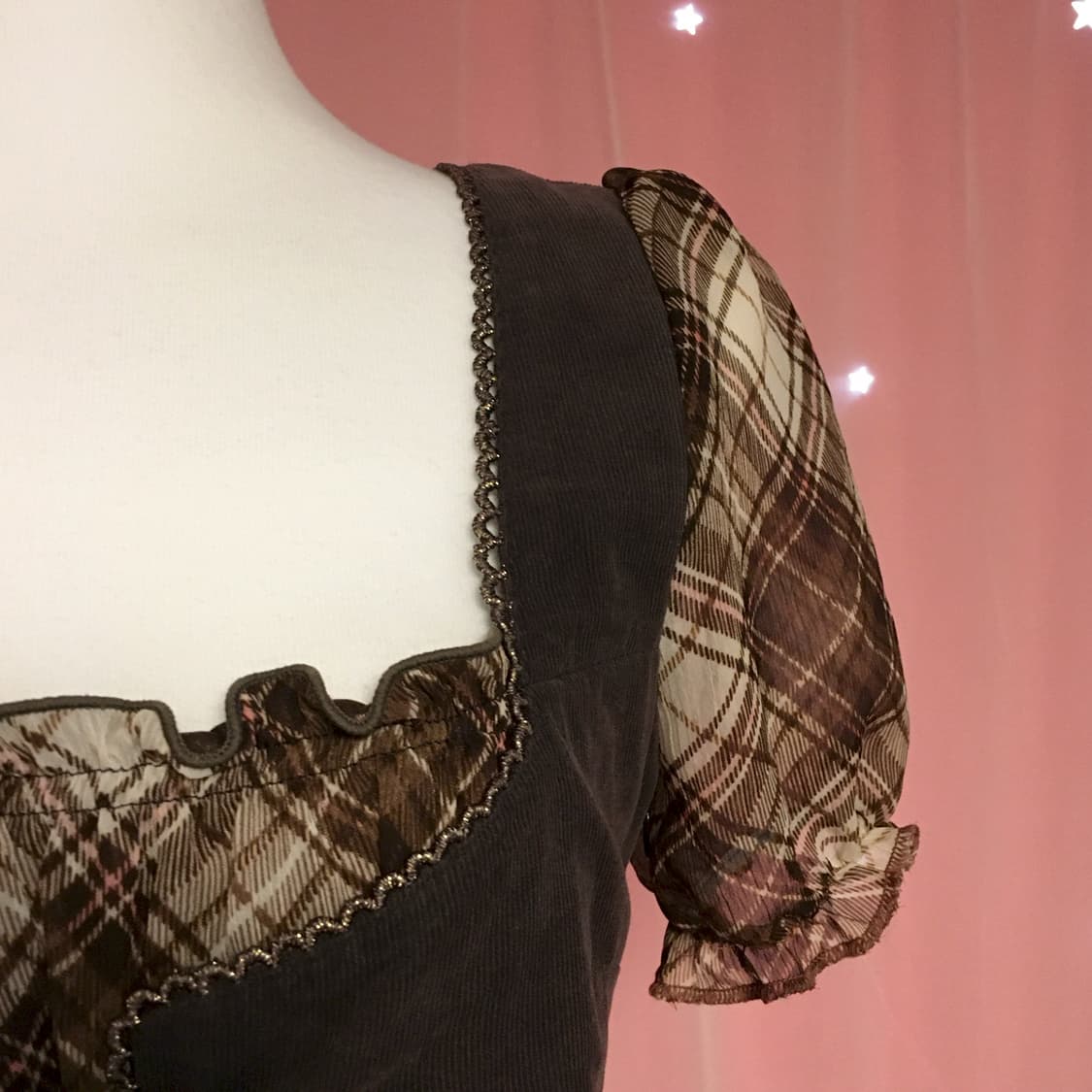 리즈리사 라떼갸루 원피스 딸기초코 상품이미지4