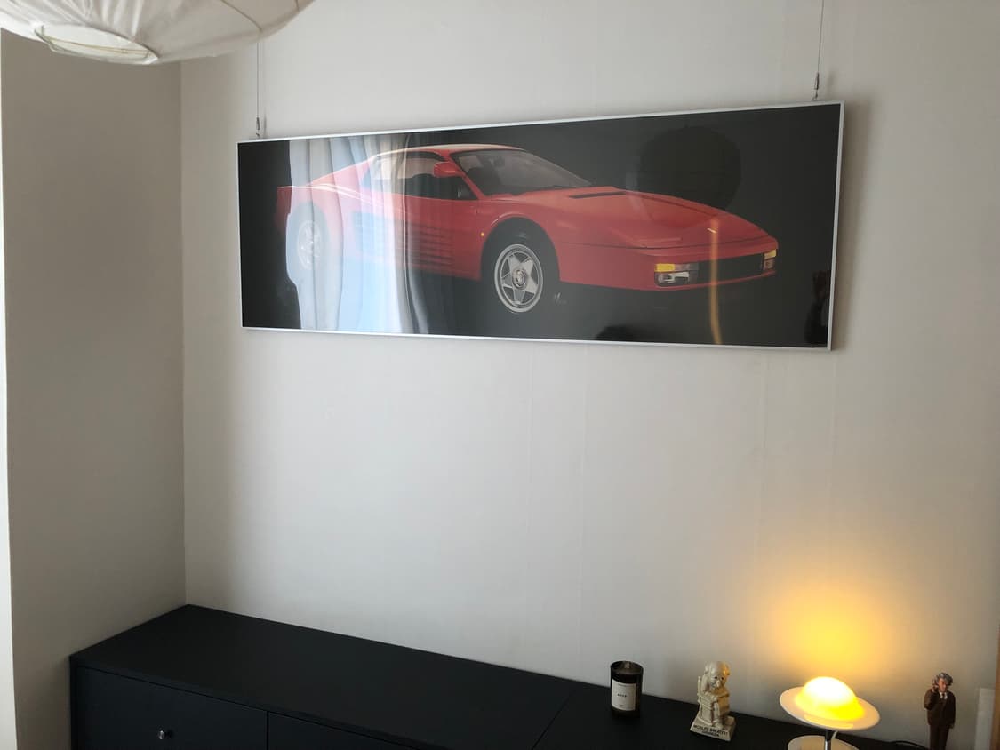 Vintage 1980 Ferrari Testarossa poster 상품이미지4
