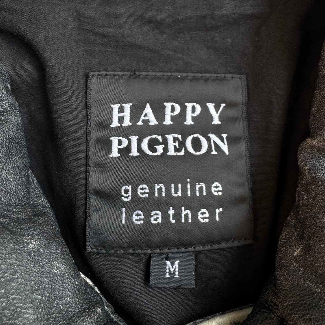 리얼레더 90s 사선 라이더 바이커 빈티지 가죽 자켓 상품이미지8