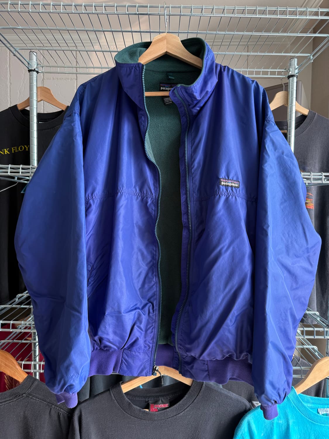 90s 파타고니아 쉘드 신칠라 봄버 자켓 상품이미지3