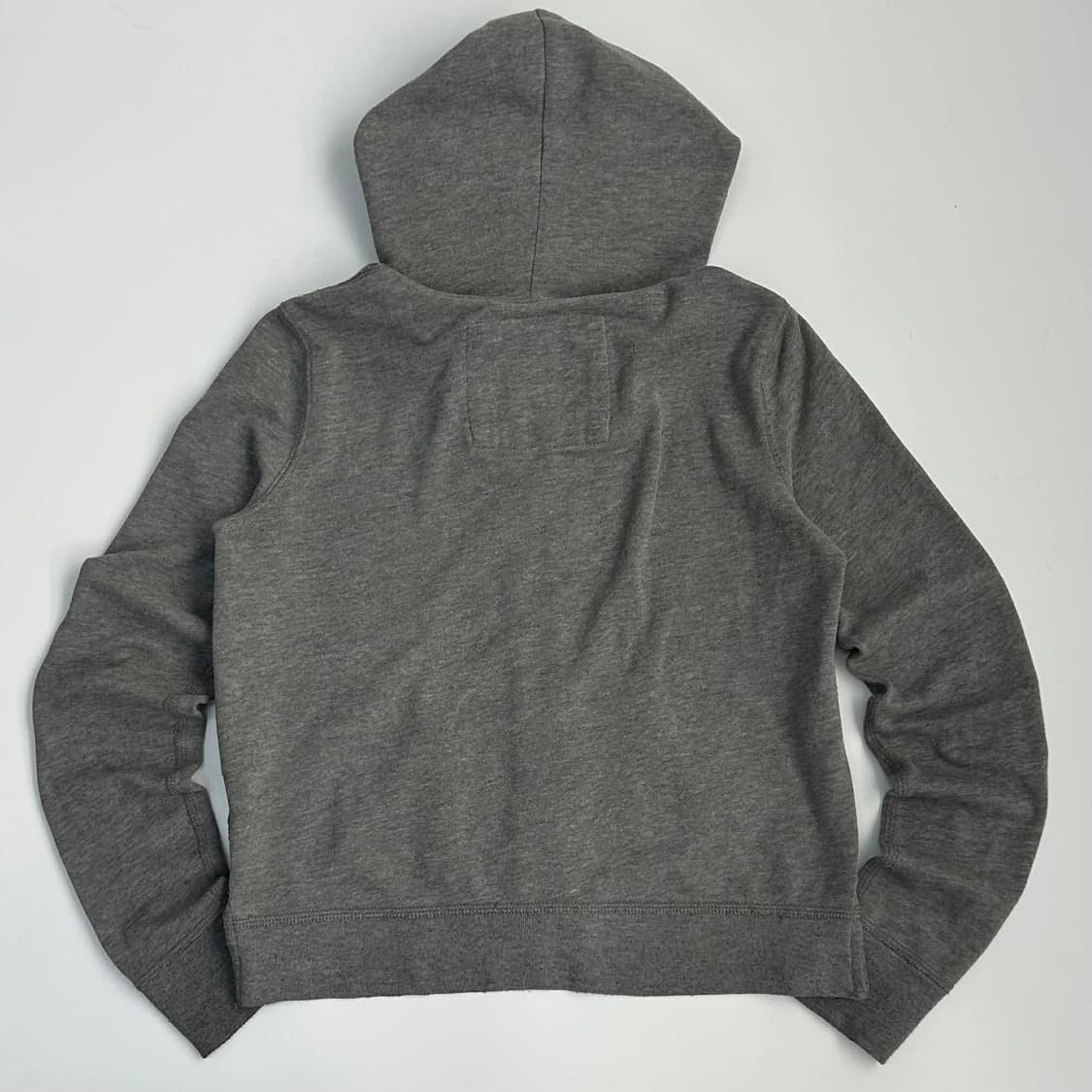 아베크롬비 y2k 그레이 대대장 작사 걸즈 후드집업 희귀져지(XS) 상품이미지5