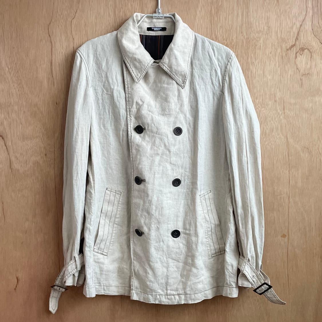 토네이도마트 리넨 피코트 상품이미지2