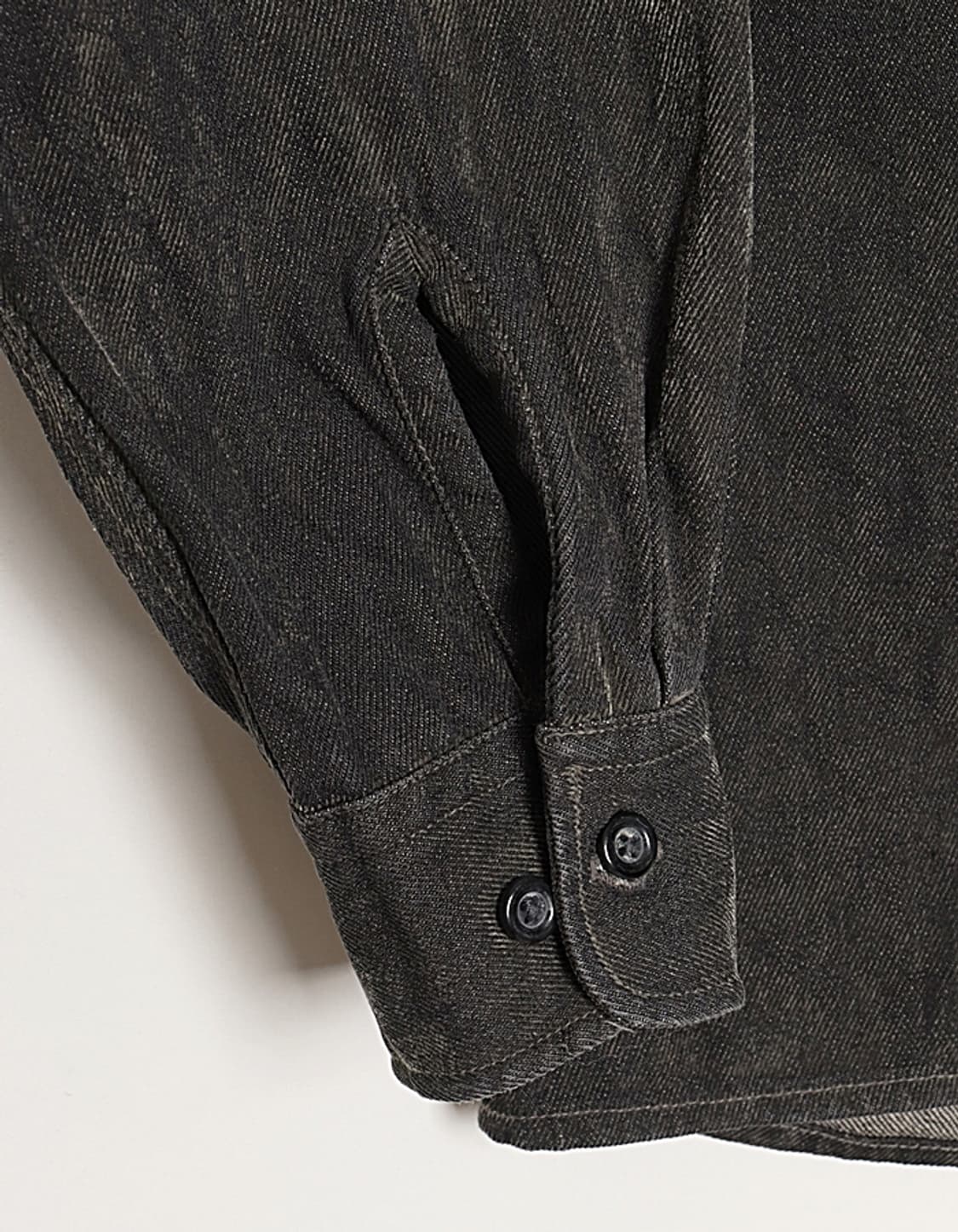 ΡΟΔΟΣ Satin Denim Work Shirts 상품이미지5