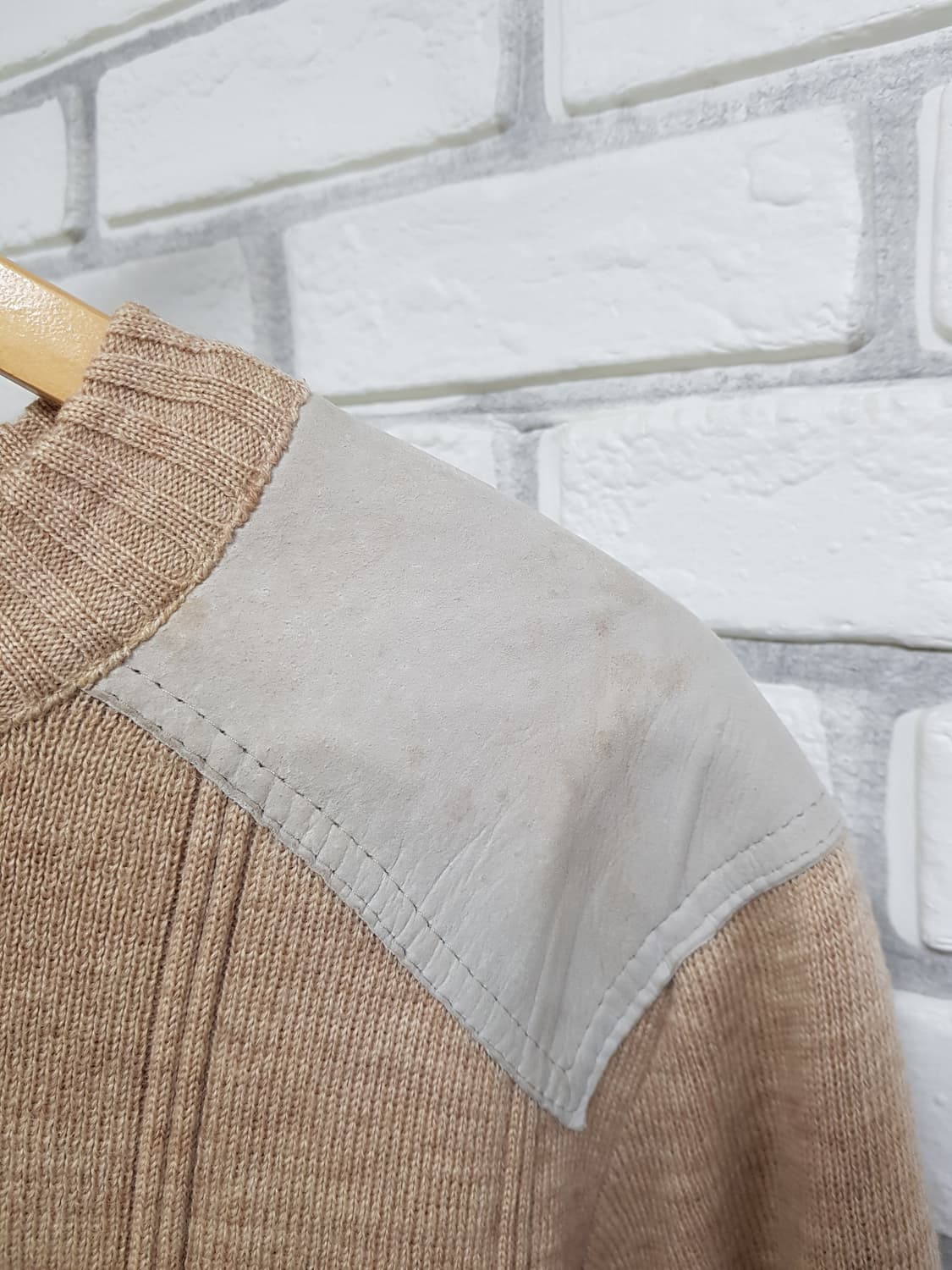 [L/정품] 빈티지 버버리 니트 상품이미지5