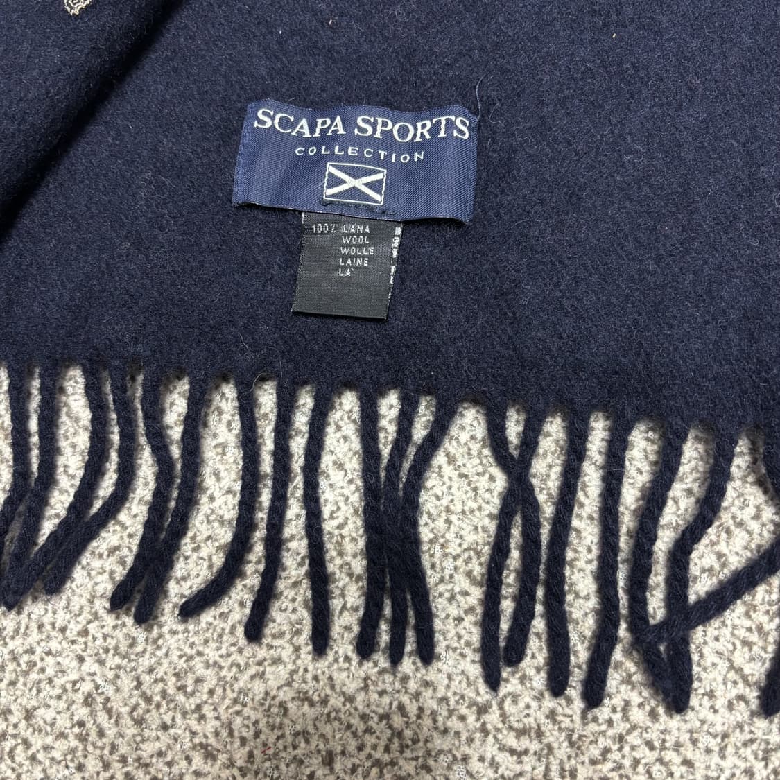 [택포,울100] 스카파 스포츠 울 머플러 목도리 [A+] 상품이미지3