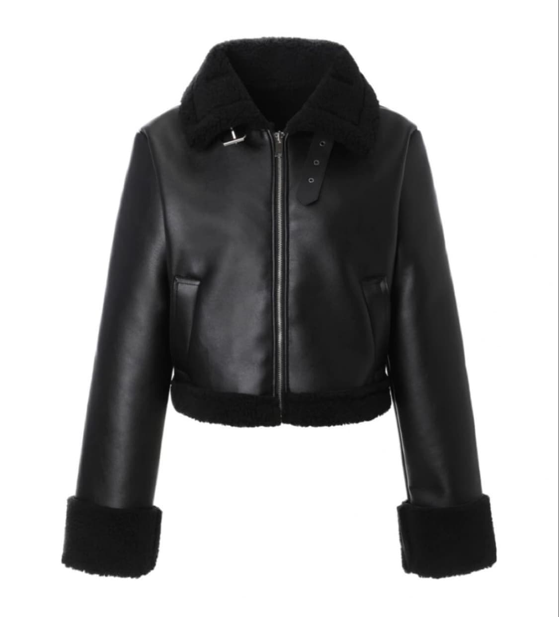 카키포인트 무스탕 상품이미지1