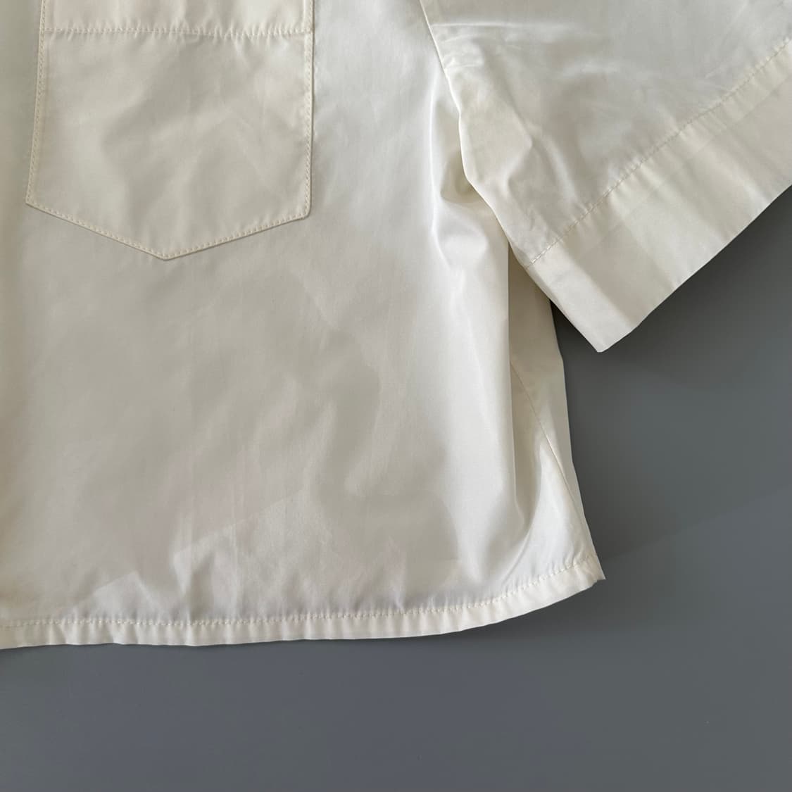 질샌더 jil sander navy 포켓 반팔 블라우스 상품이미지4