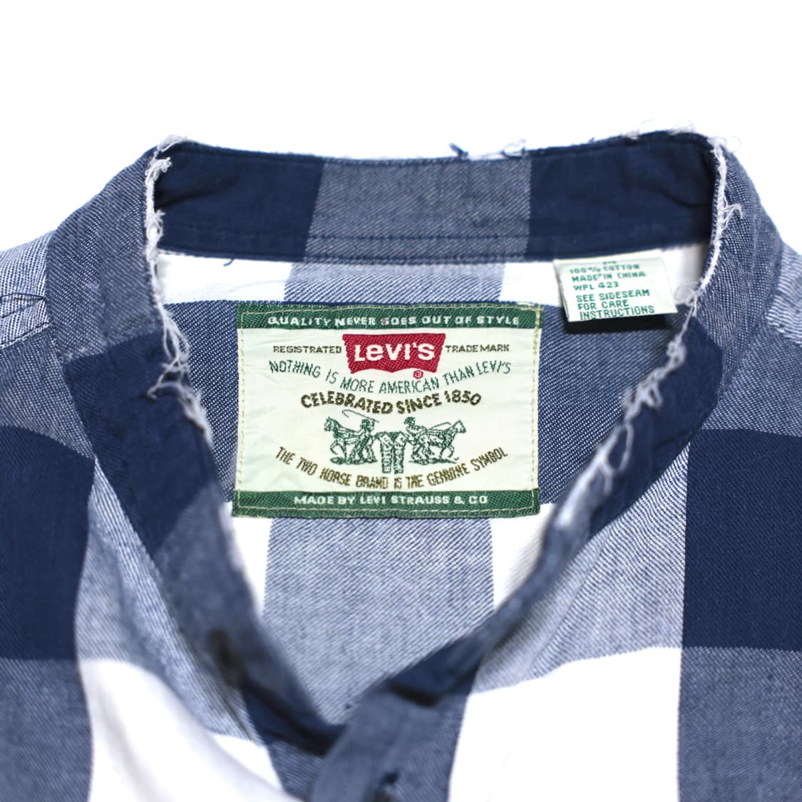 Levi's Custom Raw-Edge Shirt 상품이미지2