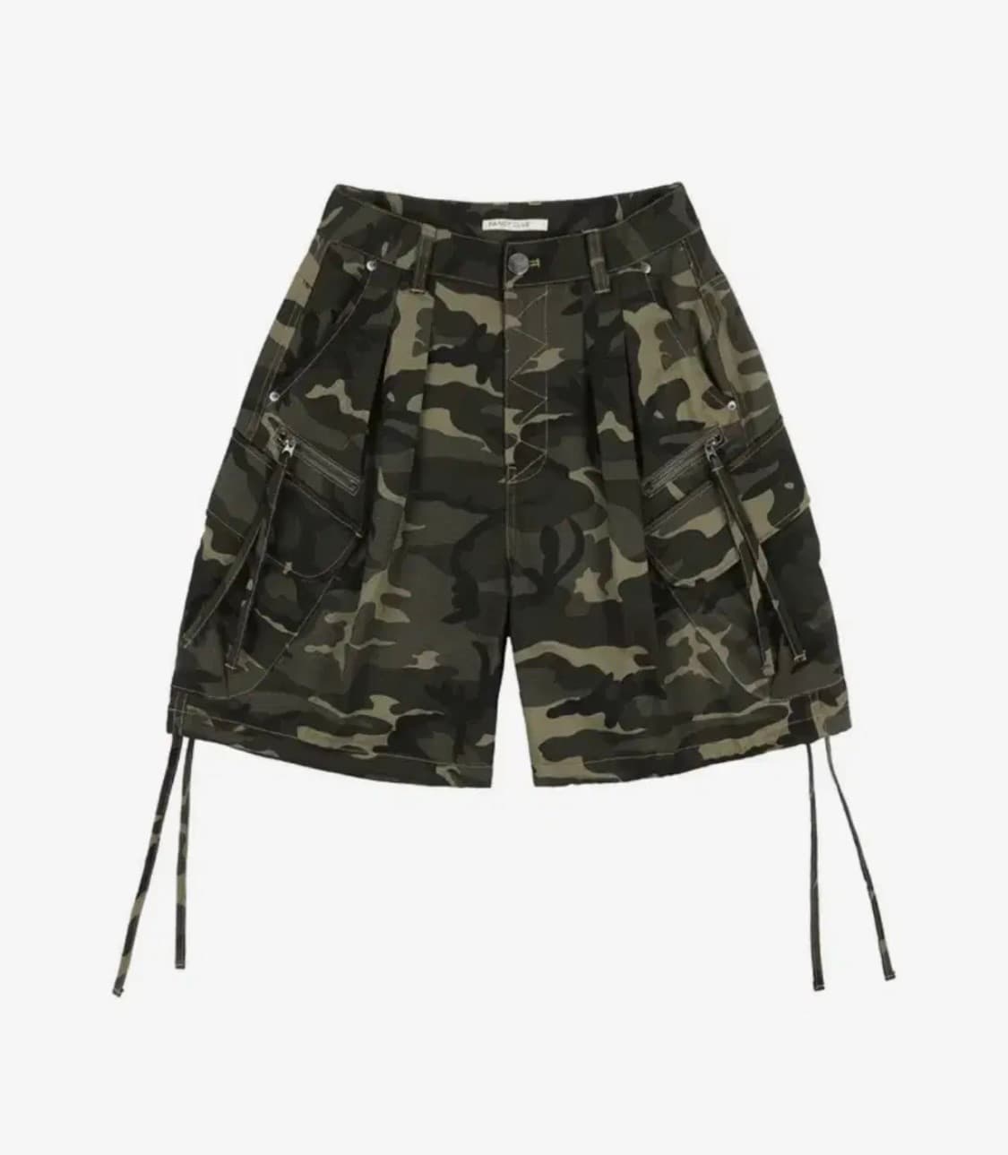 스컬프터 카고 레터링 버큐다 팬츠 상품이미지1