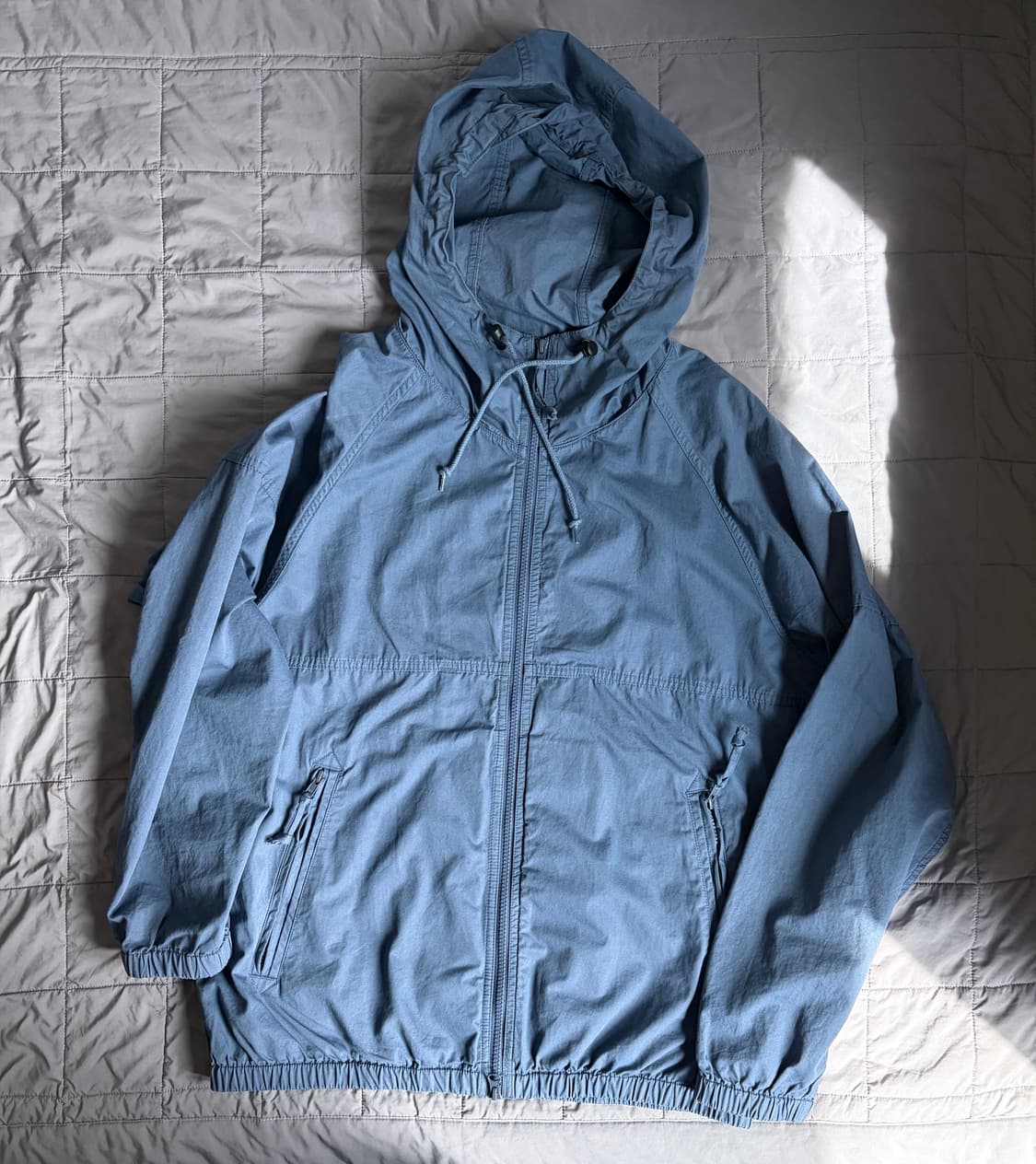 카키스 후디드 윈드 자켓 바람막이 M 상품이미지2