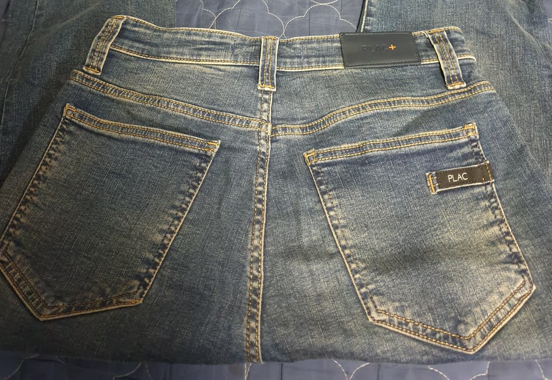 플랙 빈티지워싱 ISKO원단 NEU KURZ 슬림핏 데님팬츠 (M) 상품이미지4