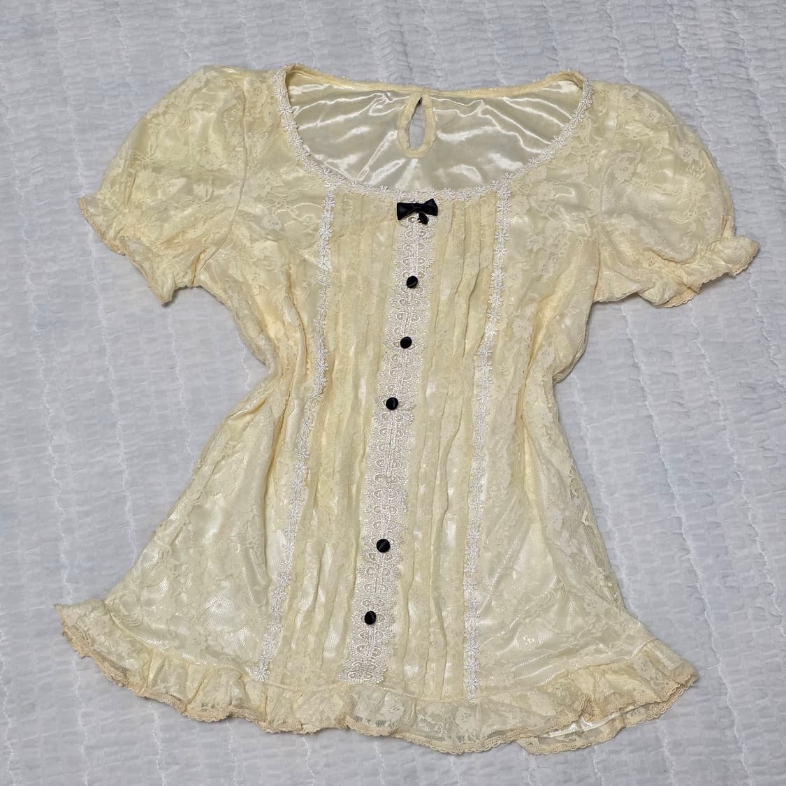 핀터달천깔 레이스 블라우스 상품이미지1