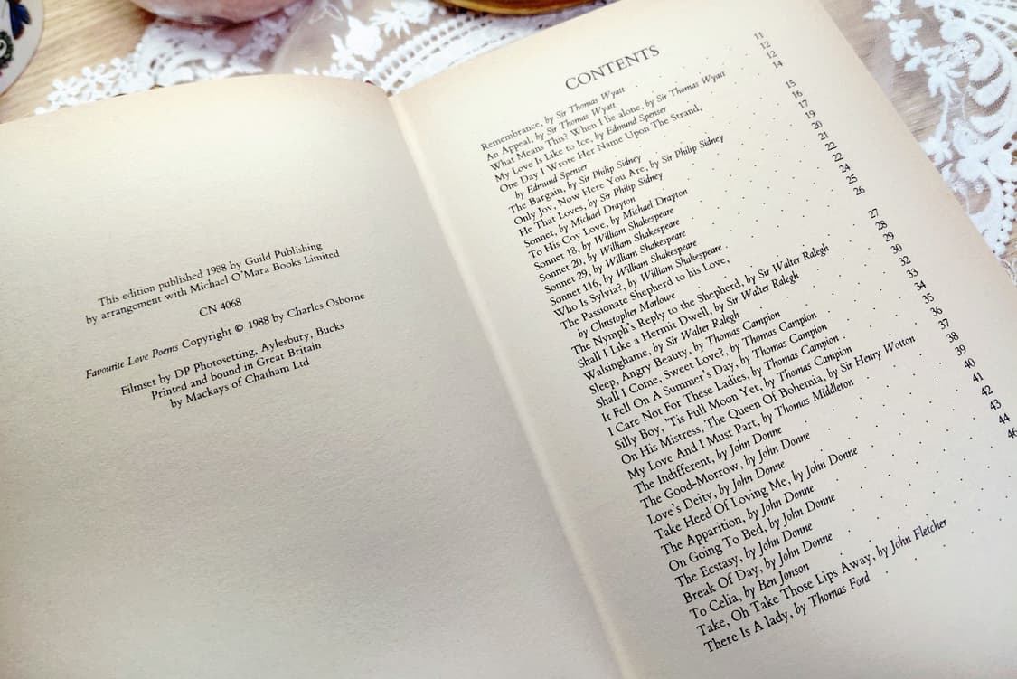 Vintage 아르누보풍 삽화 가득한 아름다운 빈티지 앤틱 시집 상품이미지3