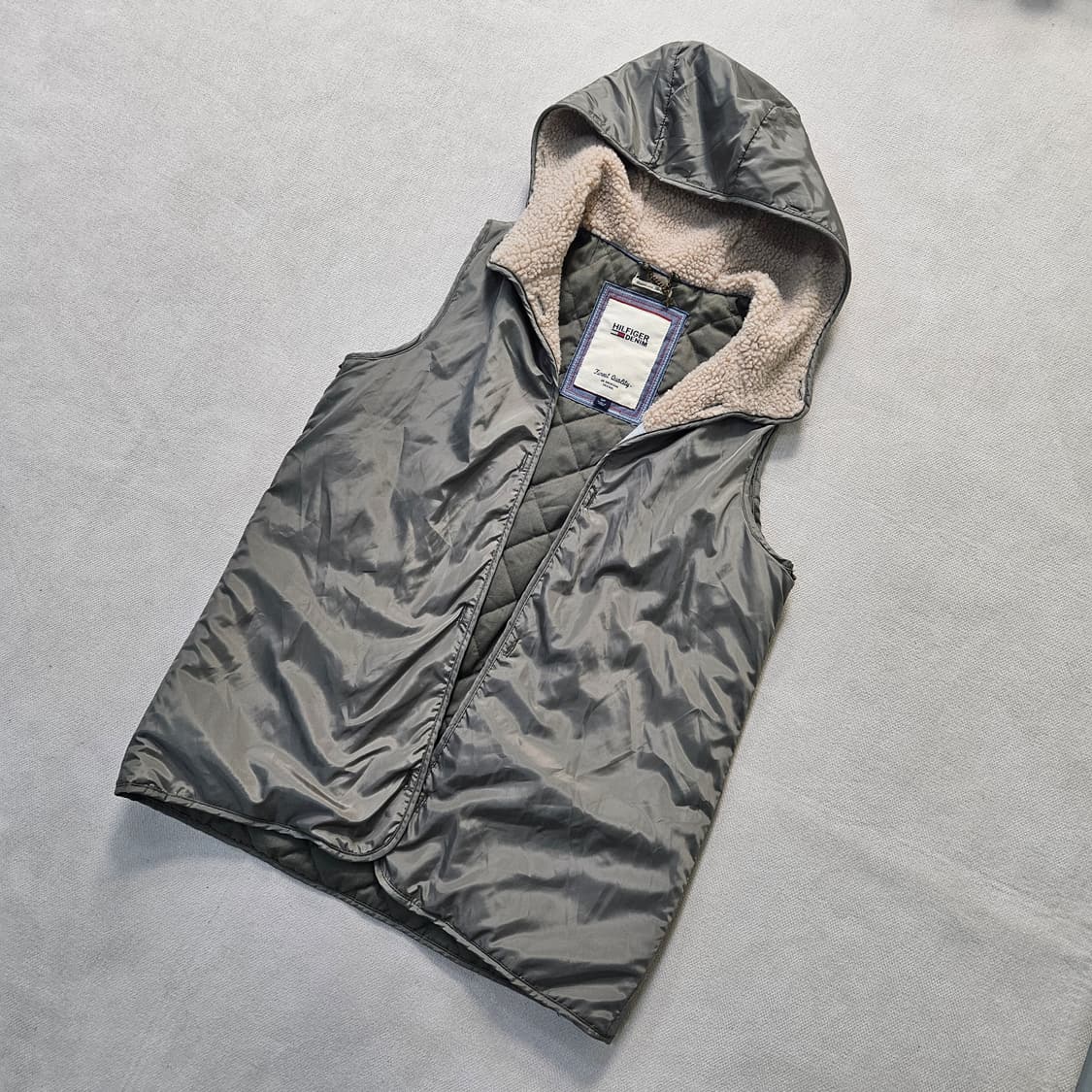 S 타미힐피거 후드 조끼 베스트 (내피)0324Y 상품이미지1