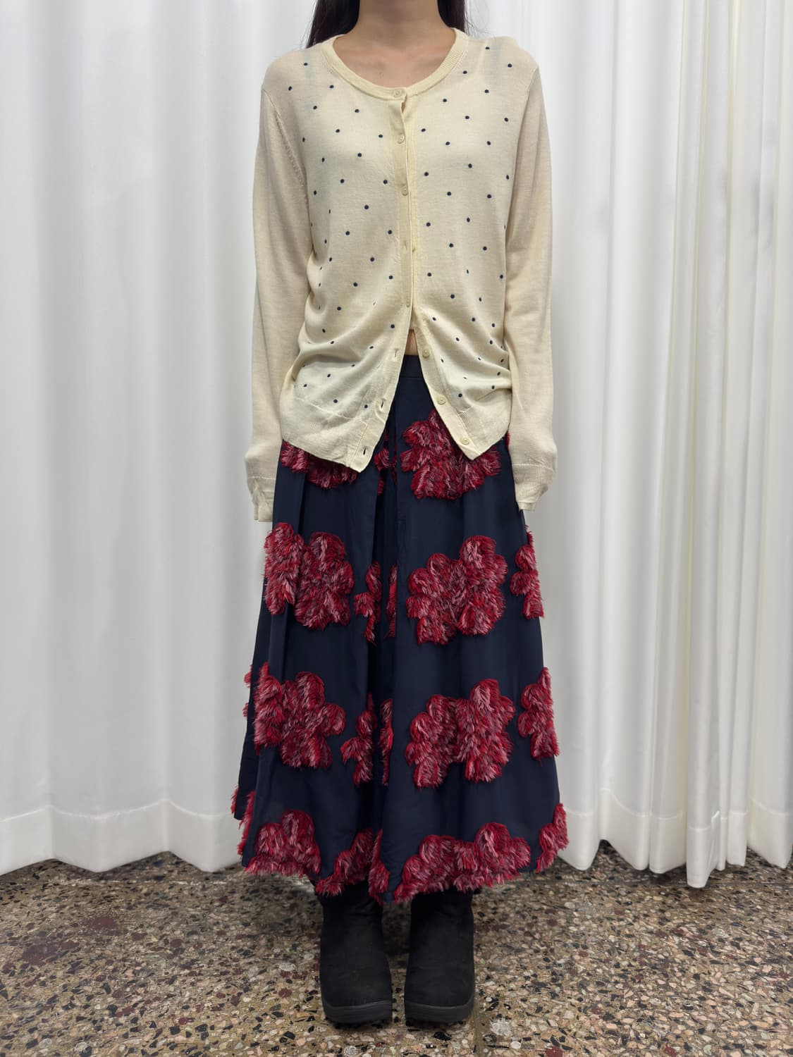 uniqlo dot cardigan 상품이미지3